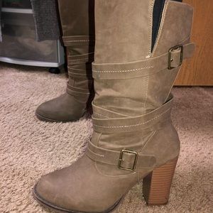 Apt. 9 Mid-Calf Heeled Booties